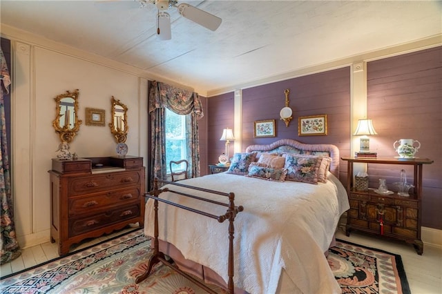 3775 Friendship Ledford Rd, Winston-Salem, NC 27107 - bedroom with ceiling fan and baseboards