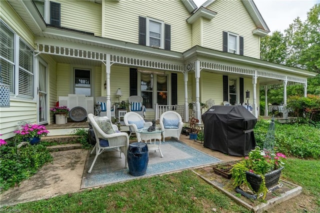 3775 Friendship Ledford Rd, Winston-Salem, NC 27107 - back of property featuring covered porch