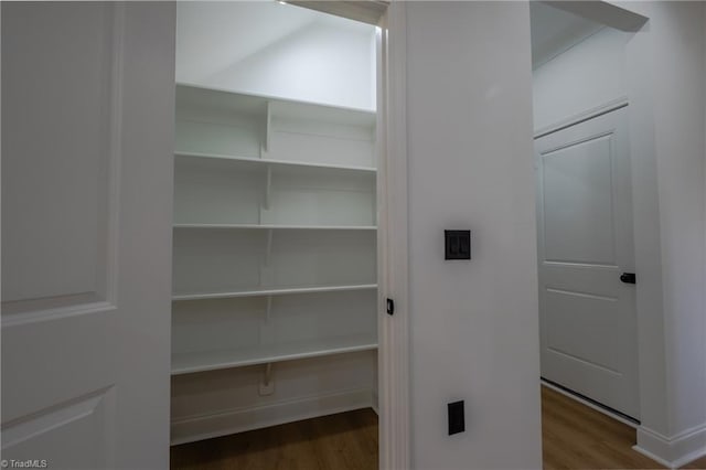 view of closet