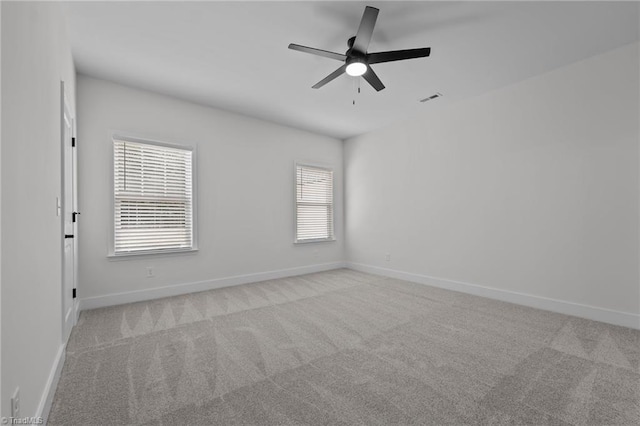1329 Union Cross Rd, Kernersville, NC 27284 - empty room with carpet flooring, baseboards, and ceiling fan
