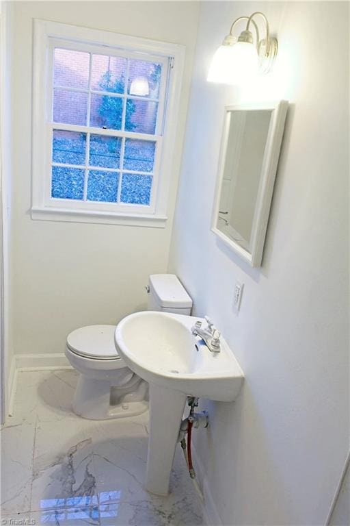 bathroom with toilet