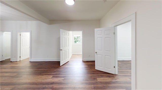 1023 Spring St, Mount Airy, NC 27030 - unfurnished room with dark wood finished floors and baseboards