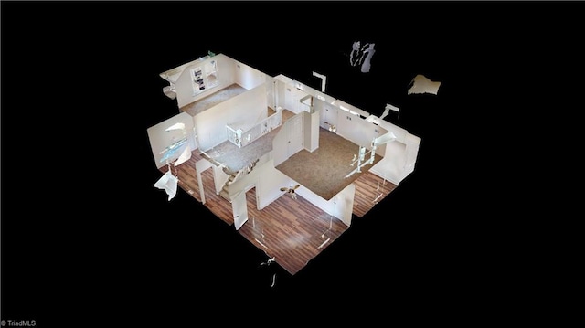 1023 Spring St, Mount Airy, NC 27030 - view of floor plan / room layout