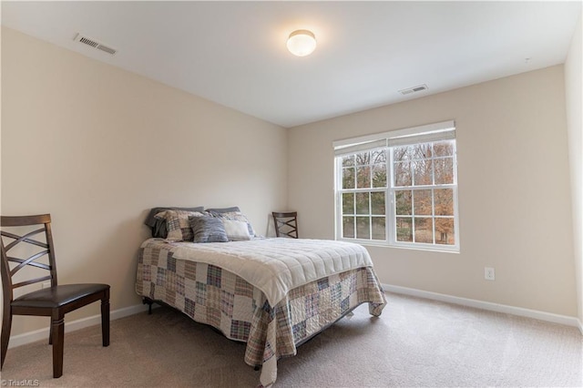 bedroom featuring carpet floors