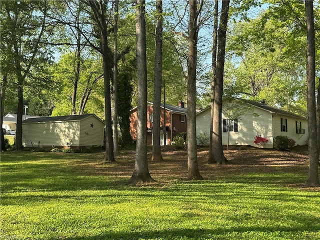 view of yard