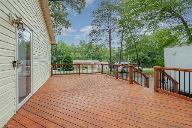 view of deck