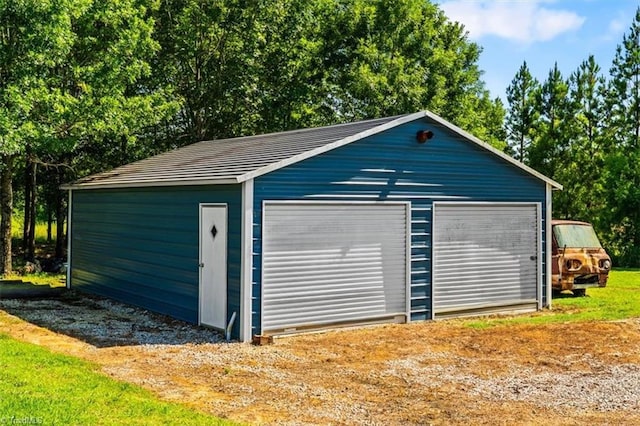 6770 Cotton Rd, Gibsonville, NC 27249 - view of detached garage