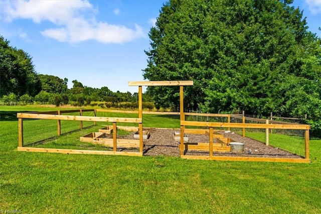 6770 Cotton Rd, Gibsonville, NC 27249 - view of playground featuring a garden and a yard