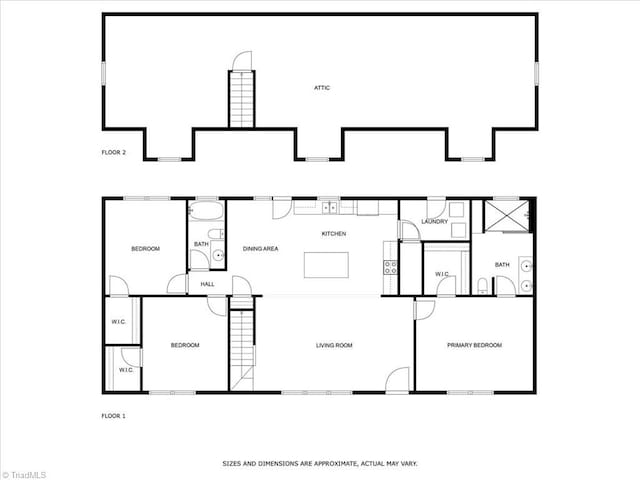 6770 Cotton Rd, Gibsonville, NC 27249 - view of room layout