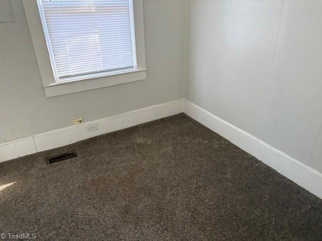 spare room with carpet
