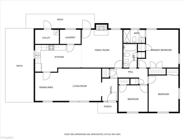 4 Manard Ct, Greensboro, NC 27407 - room layout