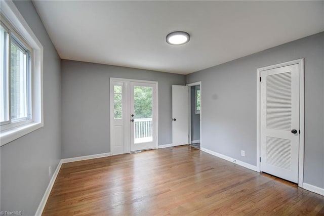 3422 Greenhill Dr, High Point, NC 27265 - spare room featuring baseboards and wood finished floors