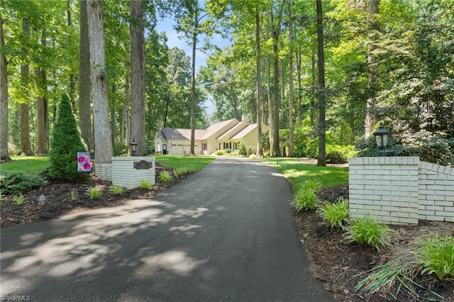 3805 Tangle Oak Dr, Clemmons, NC 27012 - view of asphalt driveway