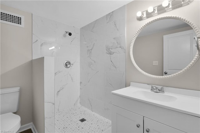 1101 N Elm St Unit 904, Greensboro, NC 27401 - full bath with toilet, tiled shower, and vanity