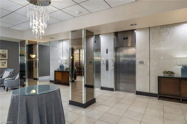 1101 N Elm St Unit 904, Greensboro, NC 27401 - common area with a drop ceiling