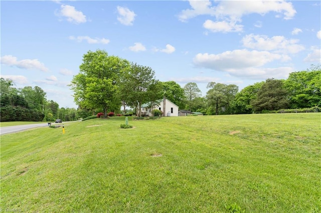 view of yard