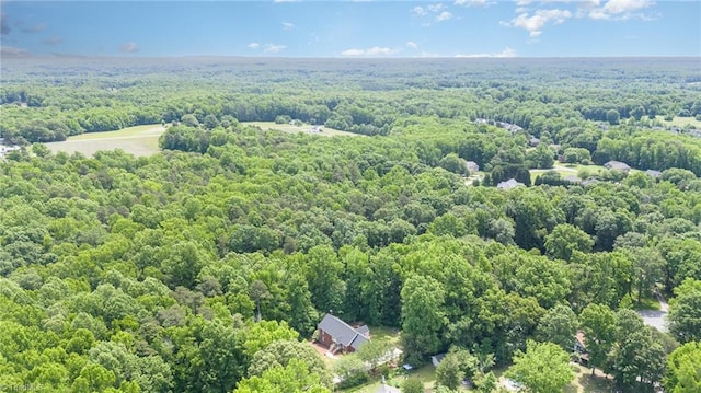 4904 Landaff Dr, Greensboro, NC 27406 - aerial view of a heavily wooded area