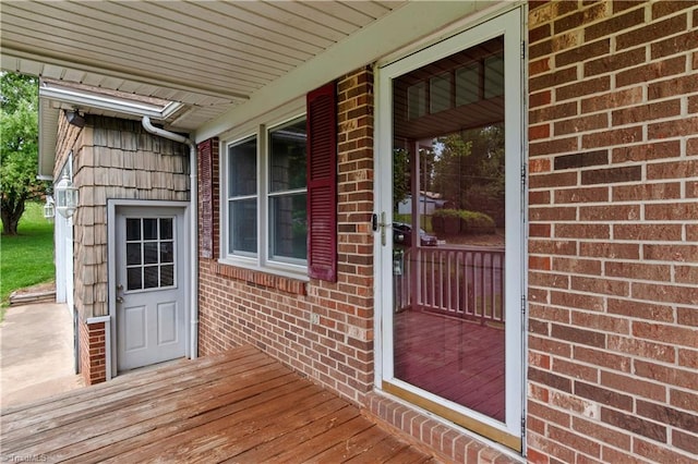 103 E St, Jonesville, NC 28642 - view of wooden deck