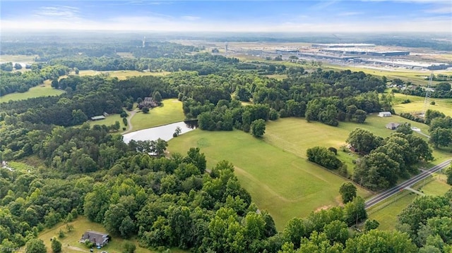 7239 Bulb Rd, Julian, NC 27283 - overview of rural landscape with a nearby body of water