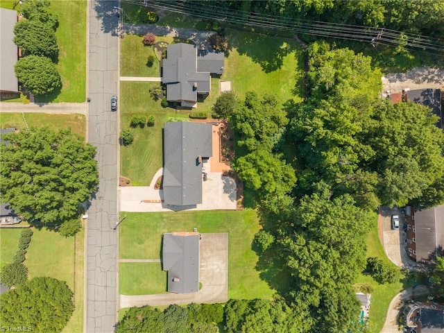 1926 Downing Dr, Burlington, NC 27215 - bird's eye view