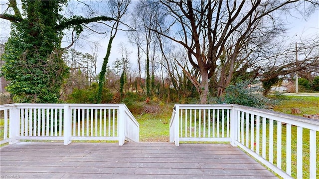 view of deck