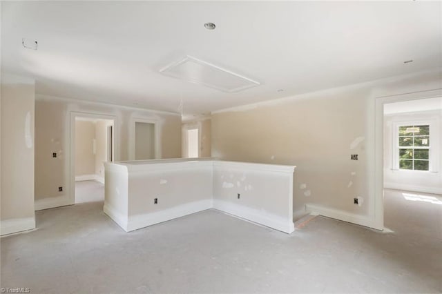594 Cedar Dr, Winston-Salem, NC 27107 - empty room with attic access and baseboards