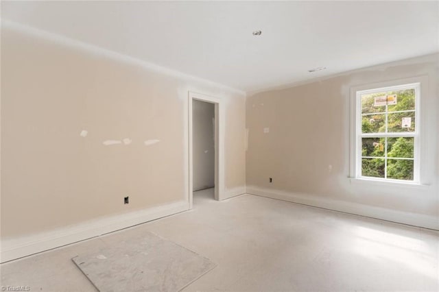 594 Cedar Dr, Winston-Salem, NC 27107 - spare room featuring baseboards