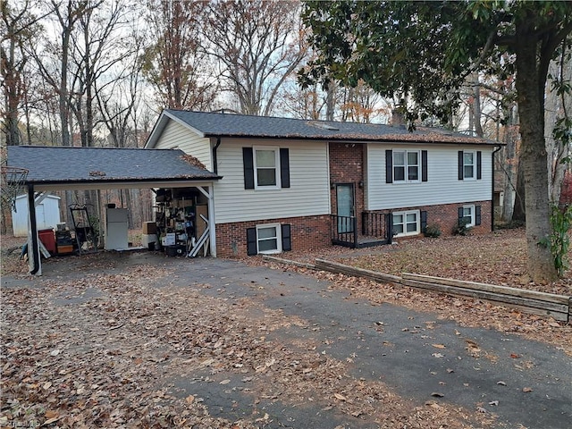 view of front of house