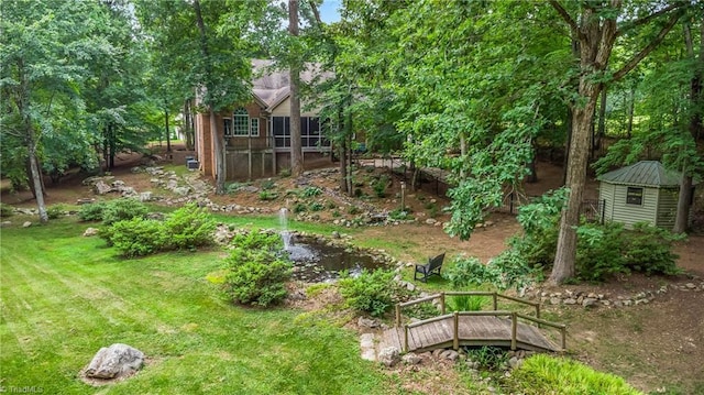 8300 Trottington Rd, Stokesdale, NC 27357 - view of grassy yard