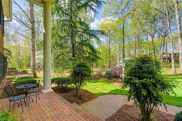 view of patio
