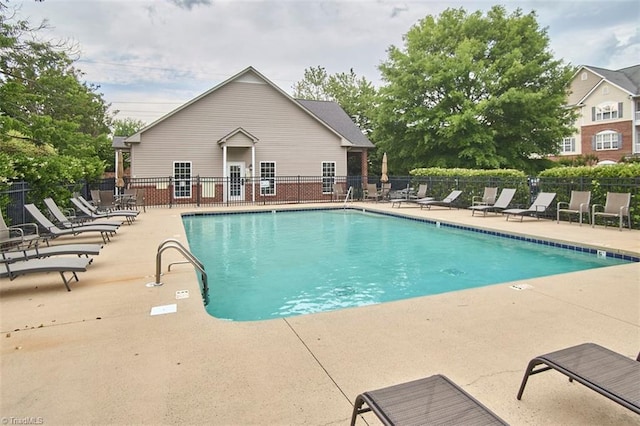 4712 Brighton Park Dr Unit 1B, Winston-Salem, NC 27103 - community pool featuring a patio