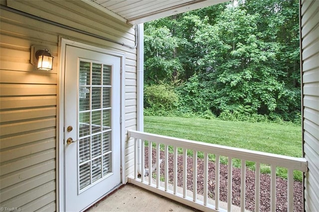4712 Brighton Park Dr Unit 1B, Winston-Salem, NC 27103 - entryway featuring wood walls