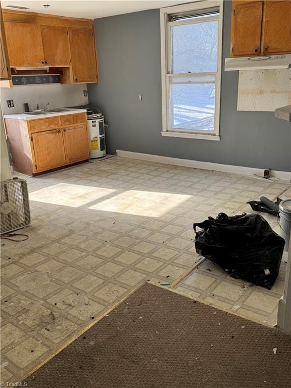 kitchen featuring sink