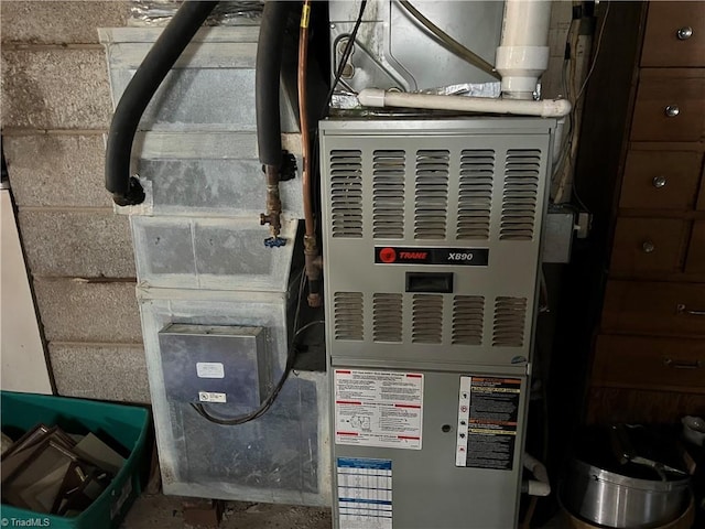 view of utility room