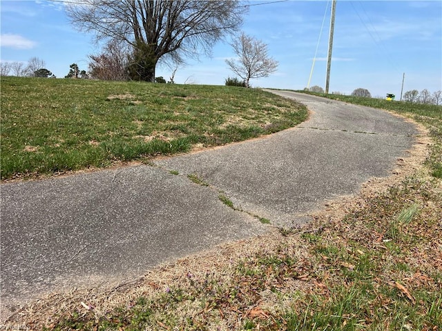 view of road