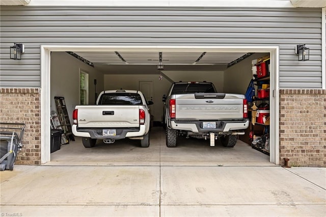 4944 Little Store Rd, Mcleansville, NC 27301 - garage featuring concrete driveway