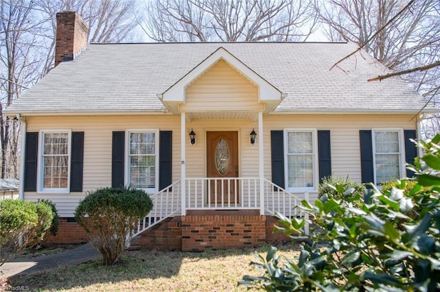 401 Joyce Rd, Hillsborough, NC 27278 - bungalow-style home with a chimney