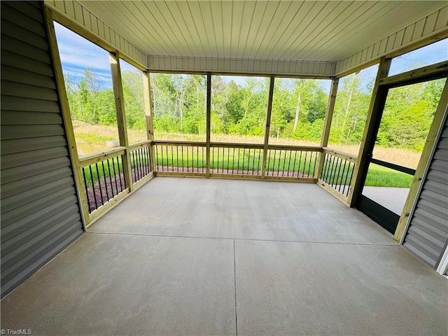 1085 Fairhaven Dr Lot # 49, Mebane, NC 27302 - view of unfurnished sunroom