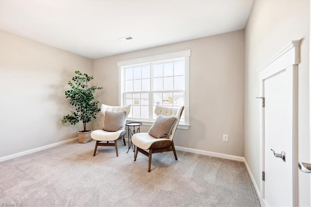 1085 Fairhaven Dr Lot # 49, Mebane, NC 27302 - sitting room with carpet floors and baseboards