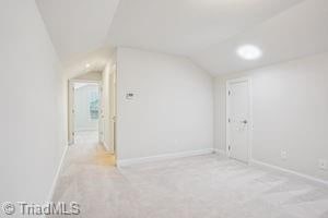2834 Fallin Ct, High Point, NC 27262 - bonus room with lofted ceiling and light carpet