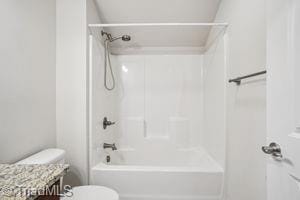 2834 Fallin Ct, High Point, NC 27262 - full bath with toilet and shower / bathtub combination