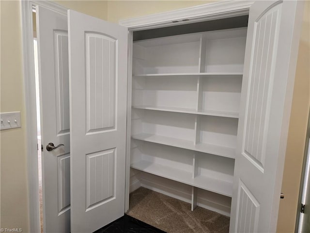 view of closet