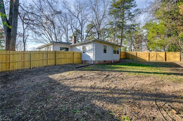 view of rear view of property