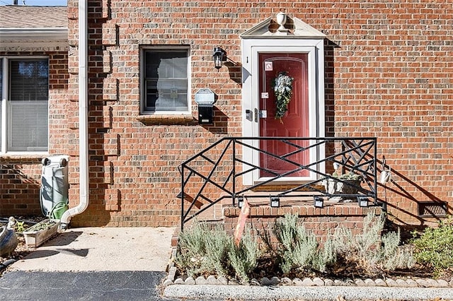 view of property entrance