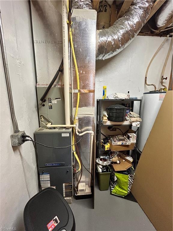 utilities with gas water heater