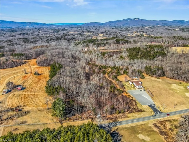 1255 Mountain View Rd, King, NC 27021 - aerial view featuring a mountain view