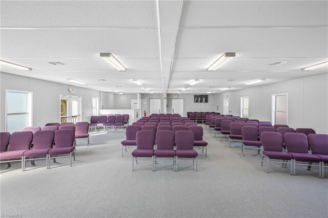 1255 Mountain View Rd, King, NC 27021 - misc room featuring a textured ceiling and carpet