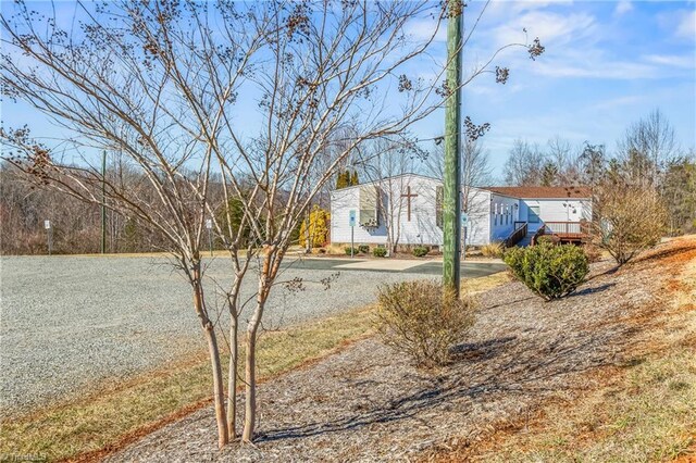1255 Mountain View Rd, King, NC 27021 - view of yard with driveway