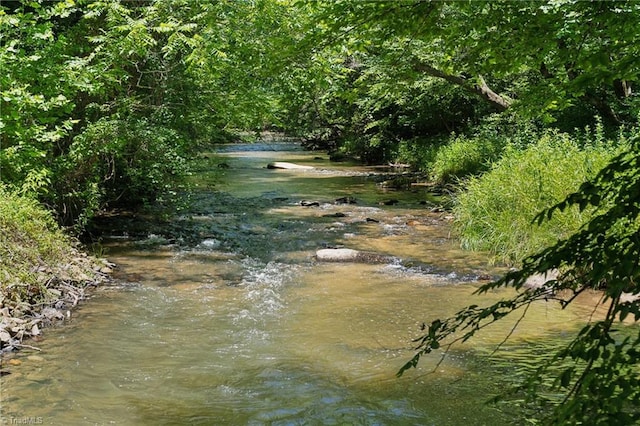 view of water feature