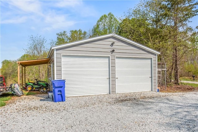 724-0 Tom Cook Rd, Pilot Mountain, NC 27041 - view of detached garage